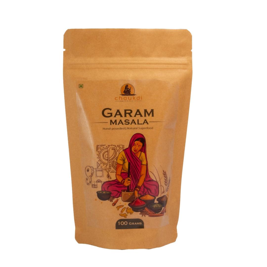 Garam Masala (100 gm) - Chaukdi