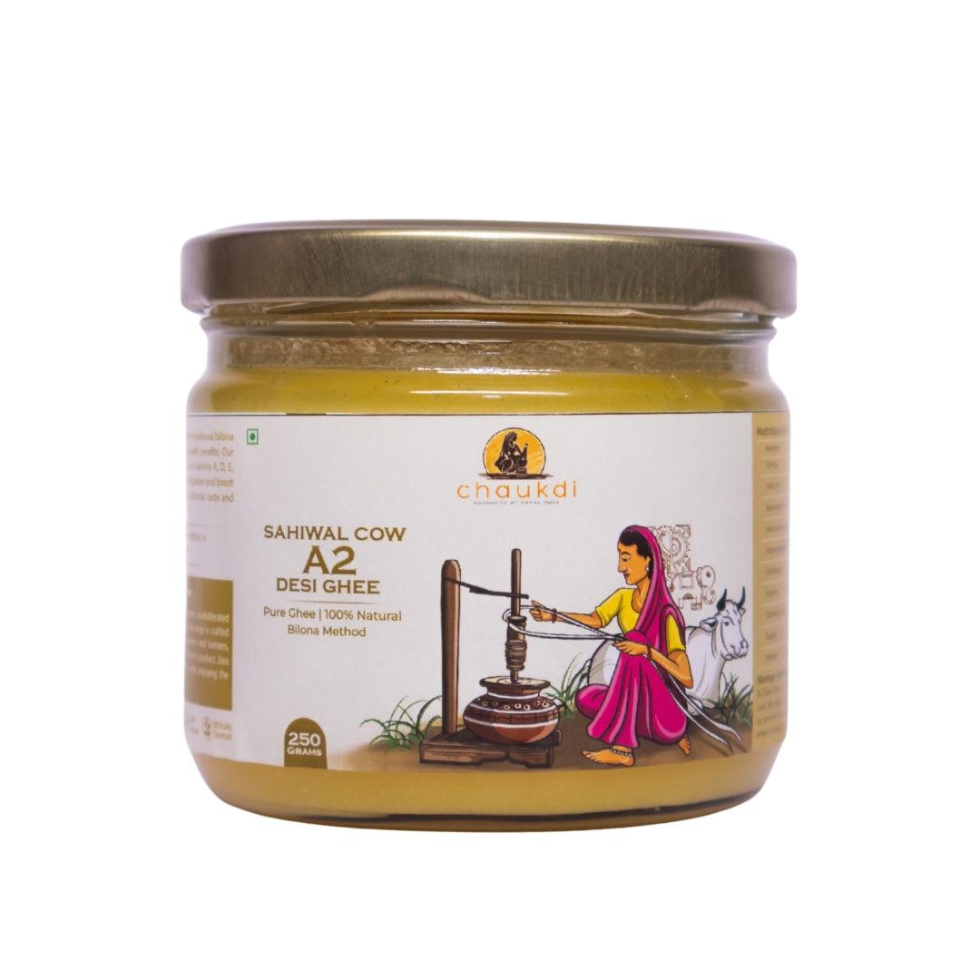 A2 Sahiwal Cow Desi Ghee - Chaukdi