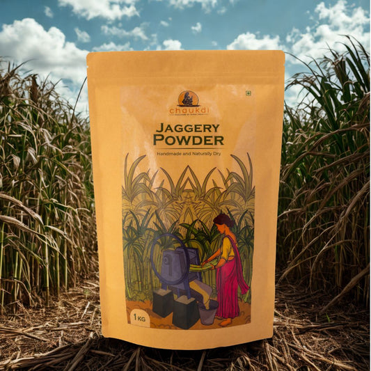 Organic Jaggery Powder | Gud Powder (1Kg)